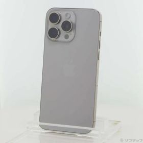 ソフマップ 〔中古品〕 iPhone15 Pro Max 256GB ナチュラルチタニウム MU6R3J／A SIMフリー【348】