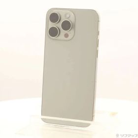 ソフマップ 〔中古品〕 iPhone15 Pro Max 256GB ナチュラルチタニウム MU6R3J／A SIMフリー【349】