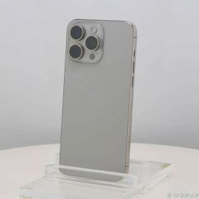 ソフマップ 〔中古品〕 iPhone15 Pro Max 256GB ナチュラルチタニウム MU6R3J／A SIMフリー【349】