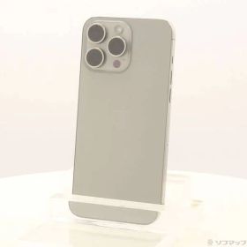 ソフマップ 〔中古品〕 iPhone15 Pro Max 256GB ナチュラルチタニウム MU6R3J／A SIMフリー【352】