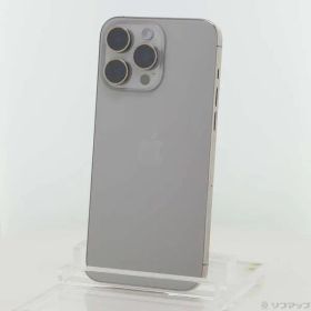 ソフマップ 〔中古品〕 iPhone15 Pro Max 256GB ナチュラルチタニウム MU6R3J／A SIMフリー【258】