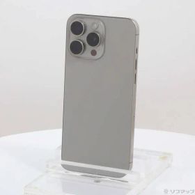 ソフマップ 〔中古品〕 iPhone15 Pro Max 256GB ナチュラルチタニウム MU6R3J／A SIMフリー【297】
