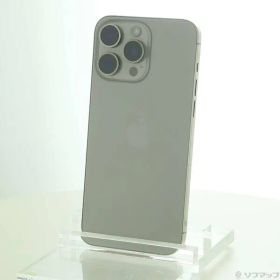 ソフマップ 〔中古品〕 iPhone15 Pro Max 256GB ナチュラルチタニウム MU6R3J／A SIMフリー【368】