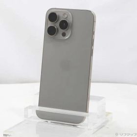 ソフマップ 〔中古品〕 iPhone15 Pro Max 256GB ナチュラルチタニウム MU6R3J／A SIMフリー【295】