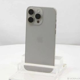 ソフマップ 〔中古品〕 iPhone15 Pro Max 256GB ナチュラルチタニウム MU6R3J／A SIMフリー【196】