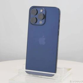 ソフマップ 〔中古品〕 iPhone15 Pro Max 256GB ブルーチタニウム MU6T3J／A SIMフリー【297】