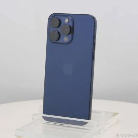 ソフマップ 〔中古品〕 iPhone15 Pro Max 256GB ブルーチタニウム MU6T3J／A SIMフリー【305】