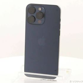 ソフマップ 〔中古品〕 iPhone15 Pro Max 256GB ブルーチタニウム MU6T3J／A SIMフリー【198】
