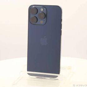 ソフマップ 〔中古品〕 iPhone15 Pro Max 256GB ブルーチタニウム MU6T3J／A SIMフリー【269】