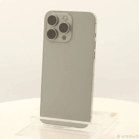 ソフマップ 〔中古品〕 iPhone15 Pro Max 512GB ナチュラルチタニウム MU6W3J／A SIMフリー【348】