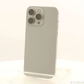 ソフマップ 〔中古品〕 iPhone15 Pro Max 512GB ナチュラルチタニウム MU6W3J／A SIMフリー【258】