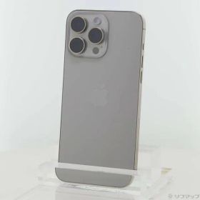 ソフマップ 〔中古品〕 iPhone15 Pro Max 512GB ナチュラルチタニウム MU6W3J／A SIMフリー【262】