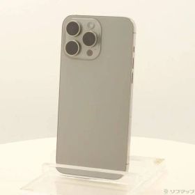 ソフマップ 〔中古品〕 iPhone15 Pro Max 512GB ナチュラルチタニウム MU6W3J／A SIMフリー【276】