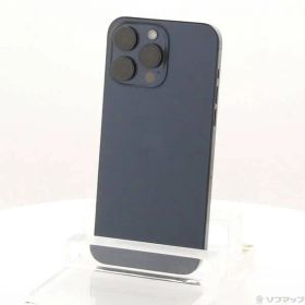 ソフマップ 〔中古品〕 iPhone15 Pro Max 512GB ブルーチタニウム MU6X3J／A SIMフリー【276】