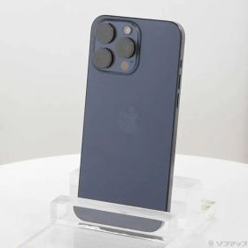 ソフマップ 〔中古品〕 iPhone15 Pro Max 512GB ブルーチタニウム MU6X3J／A SIMフリー【349】