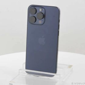 ソフマップ 〔中古品〕 iPhone15 Pro Max 512GB ブルーチタニウム MU6X3J／A SIMフリー【262】