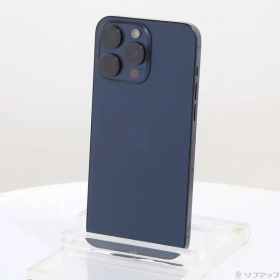ソフマップ 〔中古品〕 iPhone15 Pro Max 512GB ブルーチタニウム MU6X3J／A SIMフリー【276】