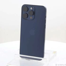 ソフマップ 〔中古品〕 iPhone15 Pro Max 512GB ブルーチタニウム MU6X3J／A SIMフリー【295】