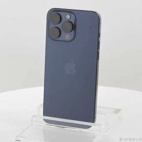 ソフマップ 〔中古品〕 iPhone15 Pro Max 512GB ブルーチタニウム MU6X3J／A SIMフリー【276】