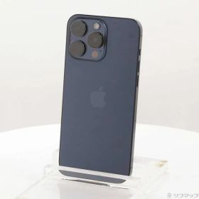 ソフマップ 〔中古品〕 iPhone15 Pro Max 512GB ブルーチタニウム MU6X3J／A SIMフリー【344】