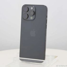ソフマップ 〔中古品〕 iPhone15 Pro Max 1TB ブラックチタニウム MU6Y3J／A SIMフリー【196】