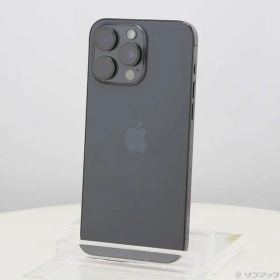 ソフマップ 〔中古品〕 iPhone15 Pro Max 1TB ブラックチタニウム MU6Y3J／A SIMフリー【349】