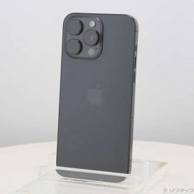 ソフマップ 〔中古品〕 iPhone15 Pro Max 1TB ブラックチタニウム MU6Y3J／A SIMフリー【297】
