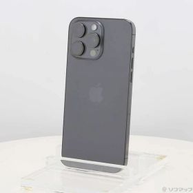 ソフマップ 〔中古品〕 iPhone15 Pro Max 1TB ブラックチタニウム MU6Y3J／A SIMフリー【368】