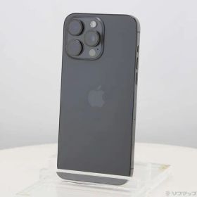 ソフマップ 〔中古品〕 iPhone15 Pro Max 1TB ブラックチタニウム MU6Y3J／A SIMフリー【377】
