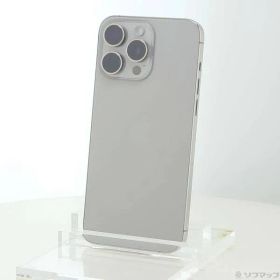 ソフマップ 〔中古品〕 iPhone15 Pro Max 1TB ナチュラルチタニウム MU713J／A SIMフリー【198】