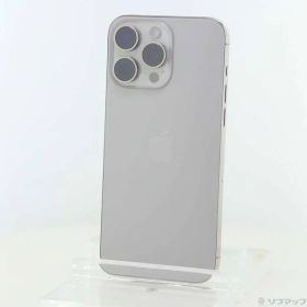 ソフマップ 〔中古品〕 iPhone15 Pro Max 1TB ナチュラルチタニウム MU713J／A SIMフリー【276】