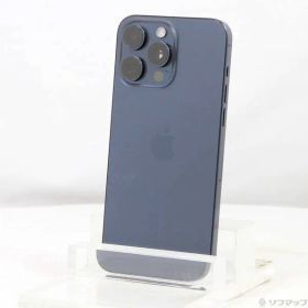 ソフマップ 〔中古品〕 iPhone15 Pro Max 1TB ブルーチタニウム MU723J／A SIMフリー【377】
