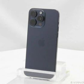 ソフマップ 〔中古品〕 iPhone15 Pro Max 1TB ブルーチタニウム MU723J／A SIMフリー【276】
