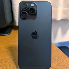 【極美品】iPhone 15 Pro Max 256GB ブルーチタニウム