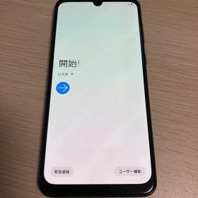 Samsung Galaxy A30 SCV43 ブラック 初期化済み