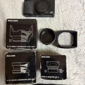 RICOH GR Ⅱ ワイドコンバージョン マクロコンバージョン付き