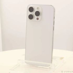 ソフマップ 〔中古品〕 iPhone15 Pro Max 512GB ホワイトチタニウム MU6V3J／A SIMフリー【276】