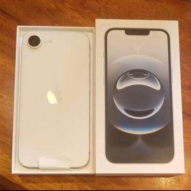 アップル(Apple)のアップル iPhone16e 512GB ホワイト 未使用 〇 (スマートフォン本体)