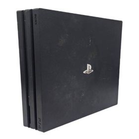 ソニー(SONY)のSONY ソニー PlayStation 4 Pro CUH-7100BB01 ゲーム機本体 ブラック 動作確認済 【中古】 12602K195(家庭用ゲーム機本体)