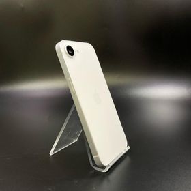 アップル(Apple)の【全額返金保証】【最速発送】Apple iPhone iPhone 16e 128GB ホワイト SIMフリー 超美品 動作確認済(スマートフォン本体)