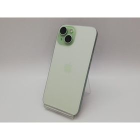 【中古】Apple 国内版 【SIMフリー】 iPhone 15 128GB グリーン MTMM3J/A【鹿児島中町】保証期間１ヶ月【ランクB】