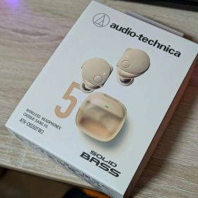 オーディオテクニカ ATH-CKS50TW2 ベージュ ワイヤレス イヤホン