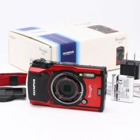 AA- (極上品) OLYMPUS オリンパス Tough TG-5 レッド シャッター回数199 初期不良返品対応 33-190