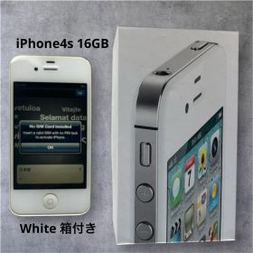 iPhone4s 16GB 箱付き 動作確認済み 初期化済み