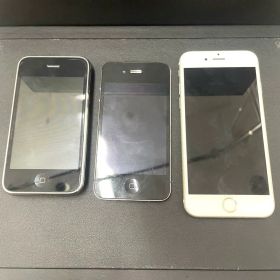 【N】iPhone 3GS 4 6s ジャンクまとめ 3台まとめ