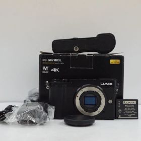 C230936-1)PanasoniC パナソニック LUMIX DC-GX7MK3 ミラーレス一眼カメラ 元箱付き