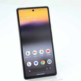 【電池良好】SIMフリー Google Pixel6a 128GB チャコール