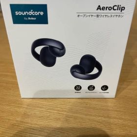新品未使用開封済みsoundcore AeroClip ワイヤレスイヤホン
