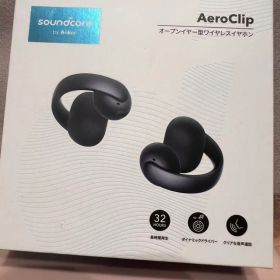 【美品】soundcore AeroClip ワイヤレスイヤホン