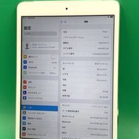 ★激安 iPad mini 第3世代 Wi-Fi+Cellular 16GB 最大容量88% docomo ○ MGHW2J/A シルバー 中古 新古品 HPL0076 Z2